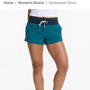 Vuori Seabreeze Short | Jade.